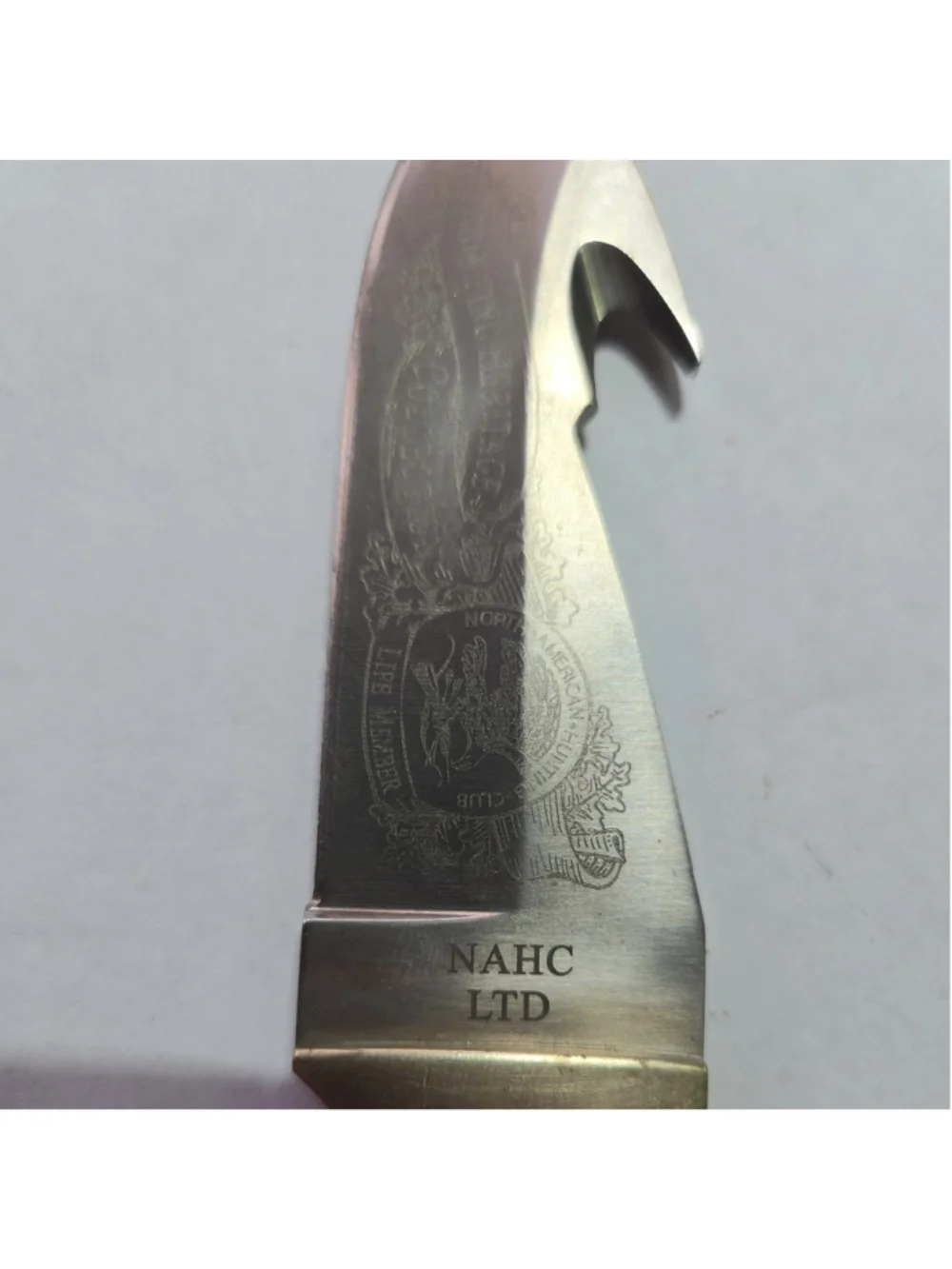 Guthook Hunter Stag Bone North American Hunting Club NAHC LTD
